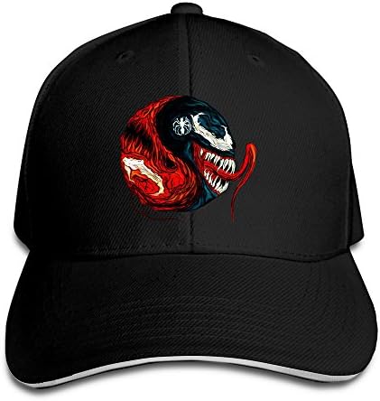 UTOPIO Carnage Comic Logo Snapback Hats