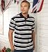 Info/Buy Blue Harbour Short Sleeve Triple Stripe Polo Shirt