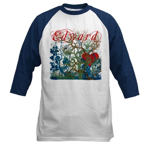 Tangled FORKS Forest EDWARD Baseball Jersey