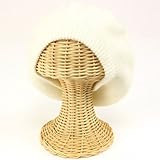 Kids 3-7 Girls Winter Beret Tam Slouchy Hat Cap Ivory White