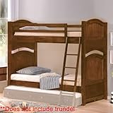 Aris Twin/Twin Bunk Bed By Homelegance