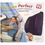 Posture Perfect Massaging Back Support Cushion With Memory Foam-Your Seat Solution