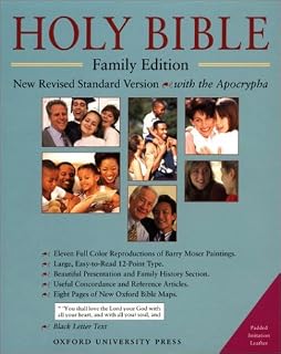 The Holy Bible with Apocrypha, Family Edition: New Revised Standard Version with Apocrypha