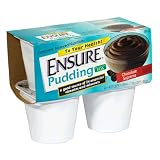 Ensure Pudding, Creamy Milk Chocolate, 4-Ounce Cups in 4-Count Packages (Pack of 12)
