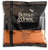Buffalo & Spring Blonde Espresso Decaf, Intense Roast, Whole Bean Coffee, 2-Pound Bag