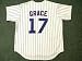 MARK GRACE Chicago Cubs Majestic Home Baseball Jersey, LARGE