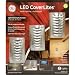 GE CoverLite Nightlight, Auto On/Off, Brushed Nickel, 3 pk