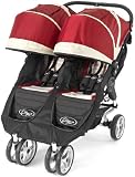 Baby Jogger City Mini Double (Red/ Black/ Cream )