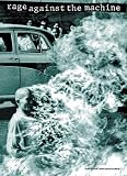 Rage Against The Machine - Burning Monk College Fabric Poster Print, 30x40