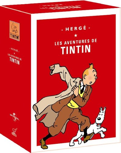 Cover art for The Adventures of Tintin, Vols. 6-10 Cover art for The Adventures of Tintin, Vols. 6-10