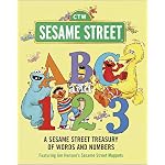 ABC and 1,2,3: A Sesame Street Treasury of Words and Numbers (Sesame Street) book cover