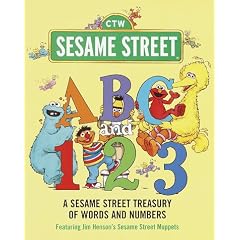 ABC and 1,2,3: A Sesame Street Treasury of Words and Numbers