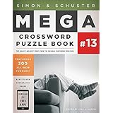 simon  schuster mega crossword puzzle book 13 the mega