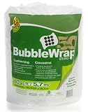 Duck Brand Bubble Wrap Protective Packaging, 12" x 60' (1061835)
