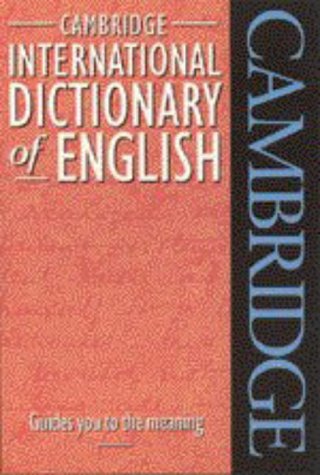 Cambridge International Dictionary of English (Dictionary) under Canon Law in The Books Store