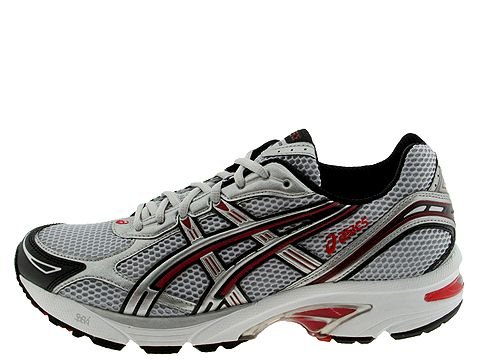 ASICS Silver/Chili 1120 Gel Running Shoe