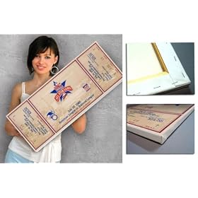 Minnesota Twins - 1985 All-Star Game - Canvas Mega Ticket