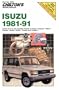 Isuzu, 1981-91 (Chilton Model Specific Automotive Repair Manuals)