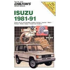 Isuzu 1981-91 (Chilton Model Specific Automotive Repair Manuals)