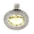 Stunning Citrine Pendant set in .925 Sterling Silver
