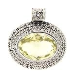 Stunning Citrine Pendant set in .925 Sterling Silver