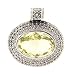 Stunning Citrine Pendant set in .925 Sterling Silver