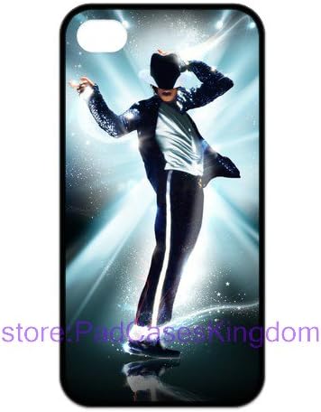 Michael Jackson theme iPhone 4 cover Soft/Flexible TPU case designed by padcaseskingdom