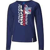 New York Rangers Womans NHL Astronomy Split Neck Top