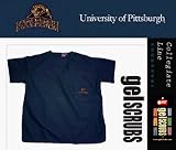 Pittsburgh Panthers Scrub Style Top from GelScrubs (Extended Sizes)