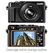 BoxWave Screen Protector Compatible with Panasonic Lumix DMC-ZS100 - ClearTouch Crystal (2-Pack), HD Film Skin - Shields from Scratches for Panasonic Lumix DMC-ZS100