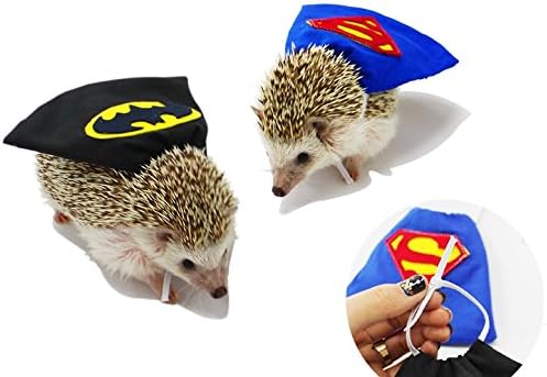 Black Cape for Hedgehogs , Hamsters and Other Small Animals.