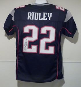 Stevan Ridley Autographed Size XL Jersey New England Patriots
