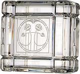 Glencairn Crystal GS96 Rennie Mackintosh Large Trinket Box, white