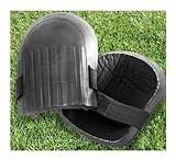 Knee Pads : Gardening, Soft EVA Foam Kneepad Set With Comfymax Lining and Single Velcro Strap (black
