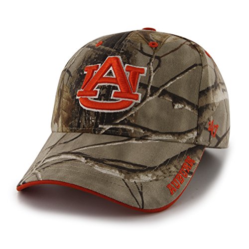 NCAA Auburn Tigers Frost Mvp Adjustable Hat, One Size, Realtree Camouflage
