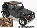 03-06 Jeep Wrangler Mesh Header StyleSafari Bikini Top