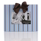 Elegant Baby Striped Frame - Blue, Chocolate,... by Elegant Baby