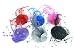 Haarschmuck Fascinator Headpiece Mini Zylinder Lila HACC801