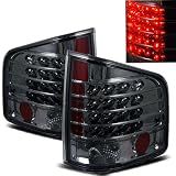 94-04 Chevy S-10 Smoke LED Tail Lights + LED 3RD Brake Light Combo by Luminx Lighting