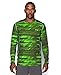 Under Armour Men's Long Sleeve Raid Tee, Large, Hyper Green/Stealth Gray/Hyper Green