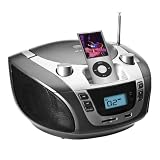 from Inovalley Inovalley Boombox Radio CD/MP3 Player compatible with iPod & iPhone Model R60