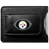 Pittsburgh Steelers NFL Card/Money Clip Holder (Leather)
