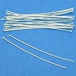 20 Sterling Silver Jewelry Headpins 26 Gauge 1.5 Inches