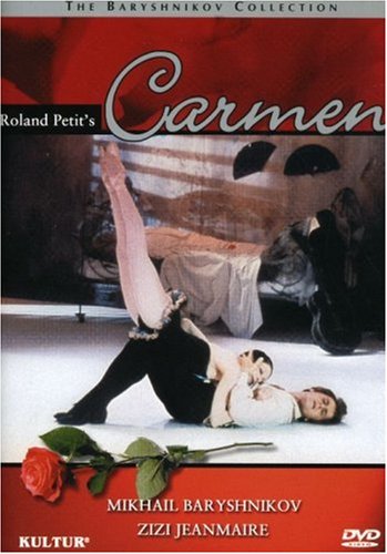 CD-Charts  DVD : Bizet - Carmen Ballet / Mikhail Baryshnikov, Zizi Jeanmarie