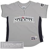 National League Women's All Star Jersey with Swarovski Crystals by Majestic Threads