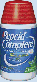 Pepcid Complete Acid Reducer & Antacid Chewable Tablets Mint Flavor 25ct