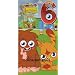 Moshi Monsters Birthday Card Age 6 with Badge