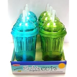 Slushie Express Cup Asst. 6-Pack Back to Basics by Back to Basics