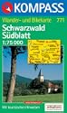Kompass Karten, Schwarzwald, S�dblatt