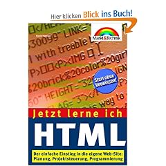 Jetzt lerne ich HTML